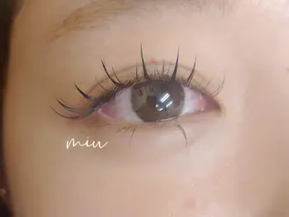 マツエク・マツパ miu  nail 🌈asami🌈のマツエク・マツパデザイン