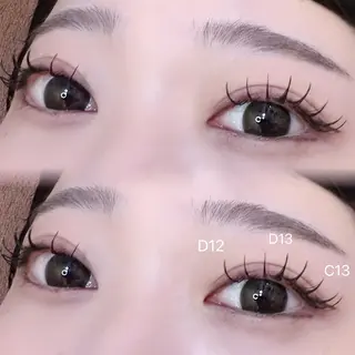 マツエク・マツパ ♡fein. beauty♡のマツエク・マツパデザイン