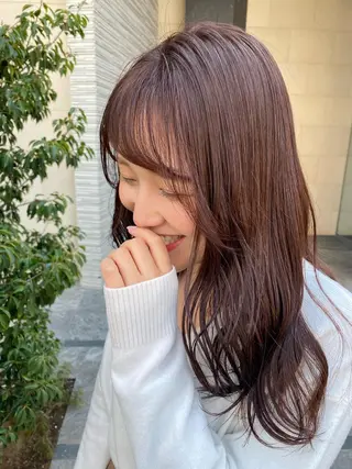 ロング 武田 悠生乃のヘアスタイル