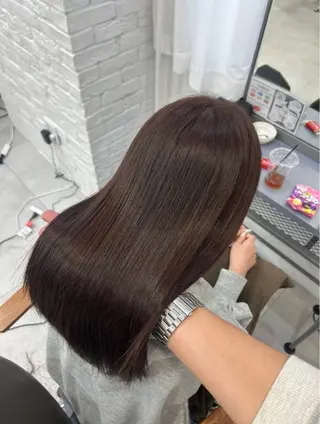 ロング 縮毛矯正🫧髪質改善 高原瑞輝のヘアスタイル