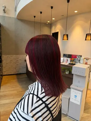 セミロング カラー 【Earth】野首 京佑のヘアスタイル