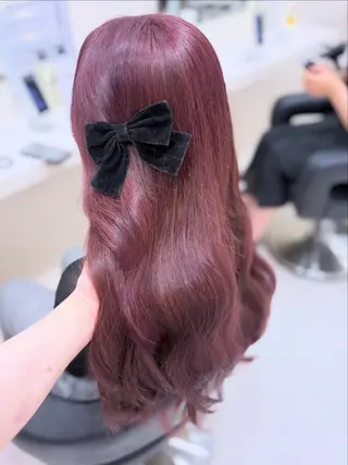 カラー ベージュ・ラベンダー カラー🎀りりのヘアスタイル