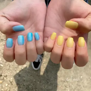 セミロング ネイル Lofi nails ゆきこのネイルデザイン