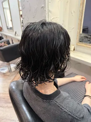 ショート パーマ ayu ka/パーマのヘアスタイル