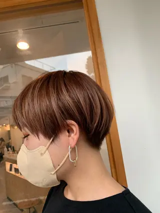 ショート 月200人を担当 💇‍♀️栗林のヘアスタイル