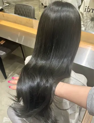 ロング カラー 🩷透明感カラー🩷 tao✨のヘアスタイル