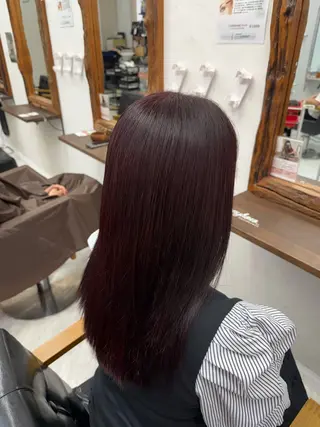ミディアム 福田 聖莉渚のヘアスタイル