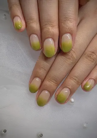 ネイル I-nailロング /ワンホン/キラキラのネイルデザイン