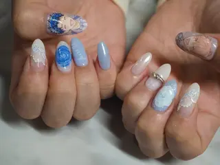ネイル glaNje 福光のネイルデザイン