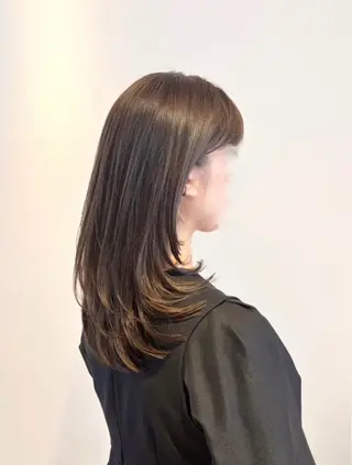 ロング 須田 陽菜のヘアスタイル