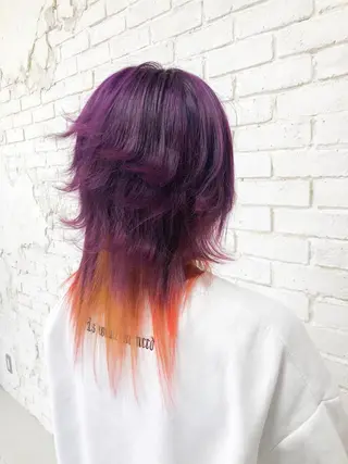 ミディアム カラー welring hair salonのヘアスタイル