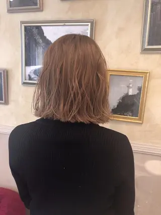ショート カラー パーマ ヘアアレンジ キッズ ネイル マツエク・マツパ 🫧umu.🫧韓国 /レイヤーカットのヘアスタイル