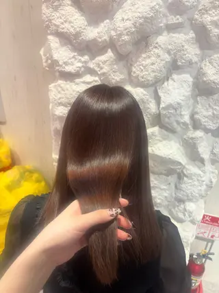 ミディアム カラー Agu.hair / ミナミのヘアスタイル