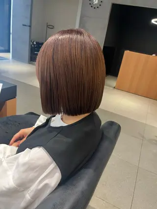 ショート 顔周りレイヤー 髪質改善 / AYUのヘアスタイル