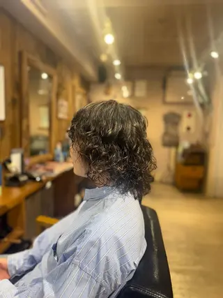 パーマ メンズ特化/代々木 上原🌳目黒マヤのヘアスタイル