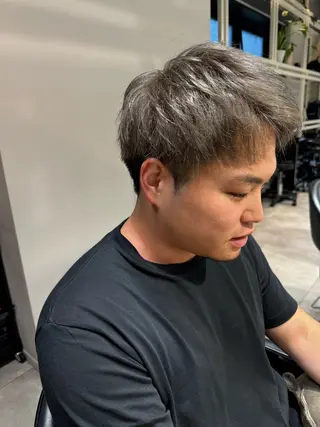 ショート カラー メンズ 似合う髪型見つけます AYAKAのヘアスタイル