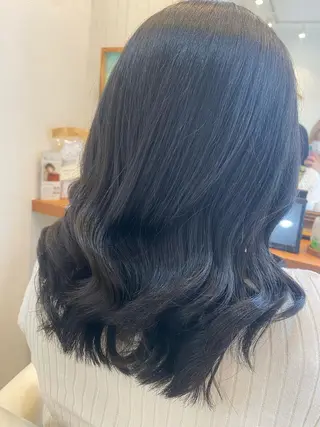 セミロング 武田 悠生乃のヘアスタイル