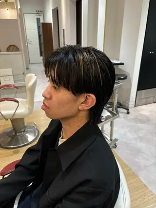 ミディアム メンズ メンズ特化/韓国風 /江戸谷大晴のヘアスタイル