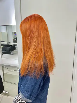 セミロング 🎗副店長/井上 竜 ブリーチ指名No.1のヘアスタイル