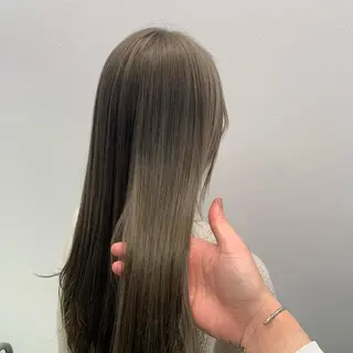 ロング カラー ヘアアレンジ ダブルカラー｜ なおき｜池袋美容師のヘアスタイル