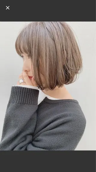 ショート 高梨 里穂のヘアスタイル