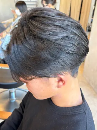 パーマ メンズ 桝谷 来空のヘアスタイル