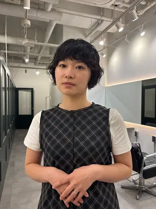 ショート パーマ ハードパーマ Rico💜のヘアスタイル