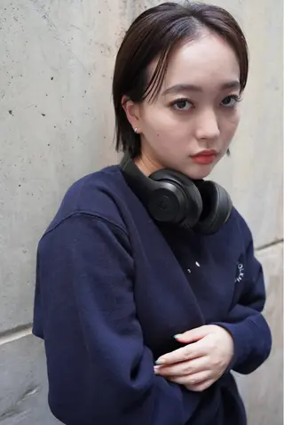 ショート カラー レイヤーカット🎀 NANAHAのヘアスタイル