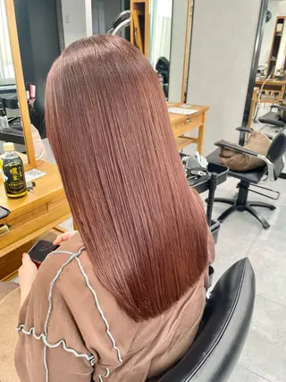 セミロング カラー ✨横須賀髪質改善✨️ 加藤 百音のヘアスタイル