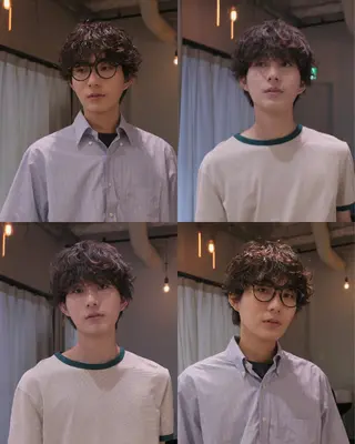 パーマ メンズ アクティブショート 特化うえちりくのヘアスタイル