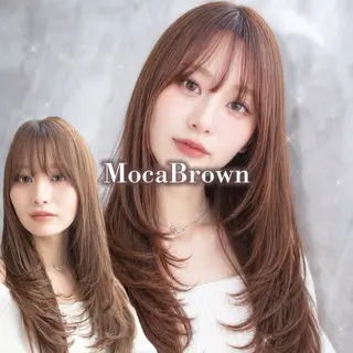 ロング カラー 💎あおい💎大宮/ 艶髪/ワンカラー🫧のヘアスタイル