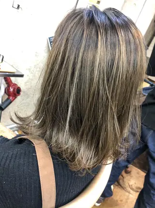 ミディアム カラー センスをお届けします 大谷将生infpのヘアスタイル