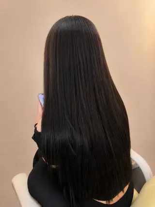 ロング カラー 田中 翔大のヘアスタイル