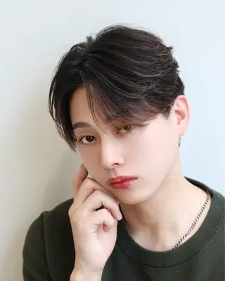 パーマ メンズ 岡部 琉斗のヘアスタイル