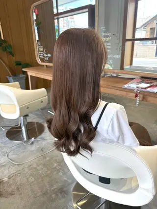 ロング カラー WATANABE MISAKIのヘアスタイル