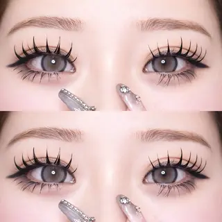 マツエク・マツパ 👑𝐊𝐢𝐧𝐠 心斎橋MIREI🌺のマツエク・マツパデザイン