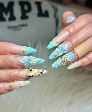 ネイル AUREA Nail 心斎橋店のネイルデザイン