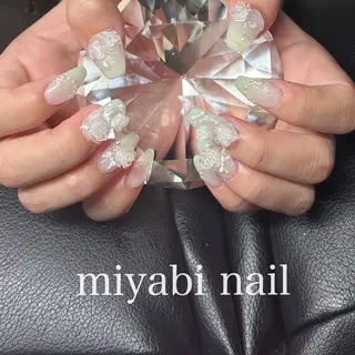 ネイル miyabi nail 桂川駅近くのネイルデザイン