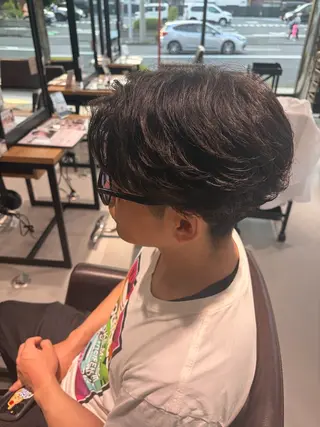 ショート メンズパーマ特化/ 橋本のヘアスタイル