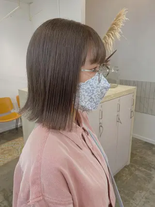 ミディアム スギヤマ ショウゴのヘアスタイル