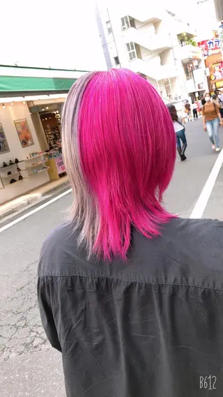 ミディアム デザインカラー🎨 下北沢 / 磯部のヘアスタイル