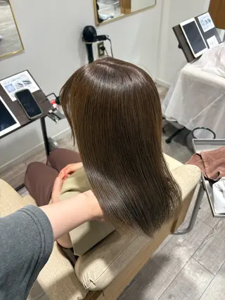 カラー ブリーチカラー/茨木 𝙨𝙖𝙠𝙞💚のヘアスタイル