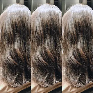 セミロング カラー 上條 航平のヘアスタイル