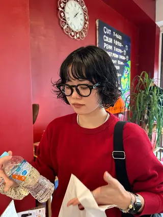 パーマ ORe'S HAIR BE　GLaDまなみのヘアスタイル