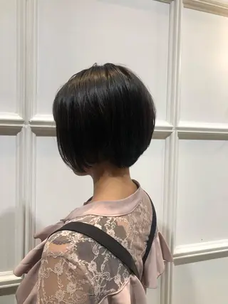 ショート 半個室サロン／韓国 ヘア‎Amiのヘアスタイル