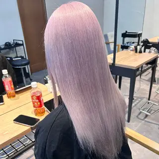 ロング カラー 井手 孔介のヘアスタイル
