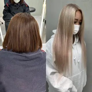ロング カラー パーマ ヘアアレンジ メンズ キッズ 🌟代表 Yuito🌟のヘアスタイル
