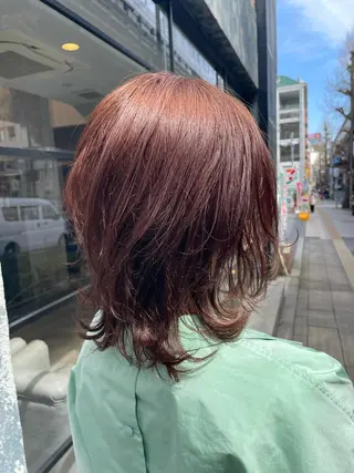 ミディアム 松田 真央のヘアスタイル