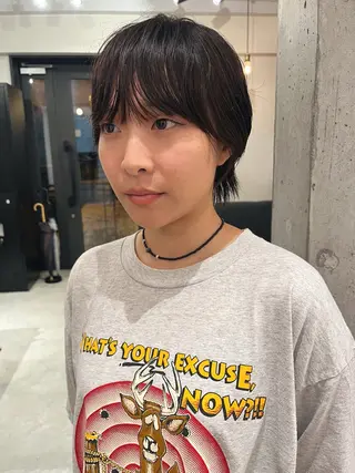 ショート 暖色/パーマ 🌼クニトウメイのヘアスタイル