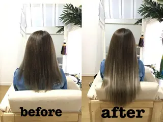 ロング KA BUのヘアスタイル